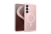 Puhelin - Kannet ja kotelot - CRONG Hybrid Matte Magnetic - MagSafe Case for Samsung Galaxy S26 (Pink) - CRGHMMSGS26PNK