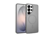 Puhelin - Kannet ja kotelot - CRONG Hybrid Matte Magnetic - MagSafe Case for Samsung Galaxy S26 Ultra (Gray) - CRGHMMSGS26ULGR