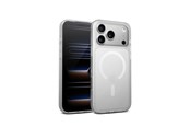 Puhelin - Kannet ja kotelot - CRONG Hybrid Matte Magnetic - MagSafe iPhone 17 Pro Case (White) - CRGHMMIP1763PWHT
