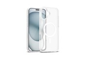 Puhelin - Kannet ja kotelot - CRONG Hybrid Matte Magnetic - MagSafe iPhone 17 Case (White) - CRGHMMIP1763WHT