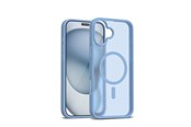Puhelin - Kannet ja kotelot - CRONG Hybrid Matte Magnetic - MagSafe iPhone 17 Case (Blue) - CRGHMMIP1763MBL