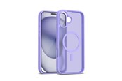 Puhelin - Kannet ja kotelot - CRONG Hybrid Matte Magnetic - MagSafe iPhone 17 Case (Lavender) - CRGHMMIP1763LVR