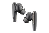 Kuulokkeet - HP Poly Voyager Free 60+ UC Carbon Black Earbuds +BT700 USB-C Adapter +Touchscreen Charge Case (7Y8G4AA) - 7Y8G4AA