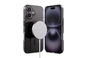 Puhelin - Kannet ja kotelot - CRONG Clear MAG Pro - iPhone 16 MagSafe Case (Black) - CRGCLRMPIP1661BLK