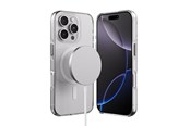 Puhelin - Kannet ja kotelot - CRONG Clear MAG Pro - iPhone 16 Pro MagSafe Case (Clear) - CRGCLRMPIP1663PWHT