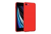 Puhelin - Kannet ja kotelot - CRONG Color Cover - Case iPhone SE (2022/2020) / 8 / 7 (red) - CRG-COLR-IP8-RED
