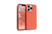 Puhelin - Kannet ja kotelot - CRONG Color Cover - iPhone 13 Pro Case (Coral) - CRG-COLR-IP1361P-COR