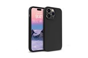 Puhelin - Kannet ja kotelot - CRONG Color Cover - iPhone 14 Pro Case (Black) - CRG-COLR-IP1461P-BLK