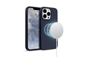Puhelin - Kannet ja kotelot - CRONG Color Cover Magnetic - iPhone 13 Pro Max MagSafe Case (Navy Blue) - CRG-COLRM-IP1367-BLUE