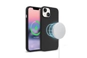Puhelin - Kannet ja kotelot - CRONG Color Cover Magnetic - iPhone 14 / iPhone 13 MagSafe Case (Black) - CRG-COLRM-IP1461-BLK