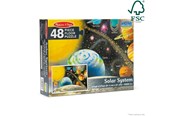 Palapelit - Melissa & Doug Floor Puzzle 48 pcs Solar System Lattia - 6073110