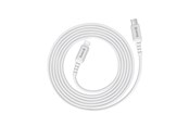 USB kaapelit - CRONG Armor Link - USB-C Lightning Fast Charging MFi Cable 150cm (white) - CRGAL15USCLWHI