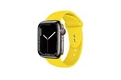 Smartwatch - Lisävarusteet - CRONG Liquid - Apple Watch Band 38/40/41/42 mm (Yellow) - CRG-40LQB-YEL