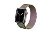 Smartwatch - Lisävarusteet - CRONG Milano Steel - Stainless Steel Strap for Apple Watch 38/40/41/42 mm (Iridescent) - CRG-40MST-OPL