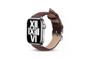 Smartwatch - Lisävarusteet - CRONG Noble Band - Genuine Leather Strap for Apple Watch 38/40/41/42 mm (Espresso) - CRG-40NOB-ESP