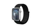 Smartwatch - Lisävarusteet - CRONG Nylon Reflex - Sport Band for Apple Watch 38/40/41/42 mm (Black) - CRG-40RFB-BLK
