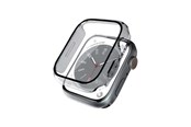 Smartwatch - Lisävarusteet - CRONG Hybrid Watch Case - Case with Glass for Apple Watch 44mm (Clear) - CRG-44HS-CLR