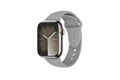 Smartwatch - Lisävarusteet - CRONG Liquid - Apple Watch Band 44/45/46/49 mm (Gray) - CRG-44LQB-CGR