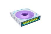 Kotelotuuletin - Lian Li SL-INFINITY Wireless Reverse 140 White - Kotelotuuletin - 140mm - Valkoinen, RGB-valolla - 14RSLIN1W1W