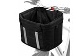 Pyörätarvikkeet - Wozinsky fabric bicycle basket large - black - 5907769385308