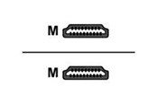 Näyttökaapeli - Unitek HDMI cable with Ethernet - 30 cm - C11061BK-0.3M