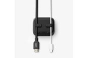 Puhelin - Muut lisävarusteet - Spigen Magnetic Cable Holder - black - APP11145