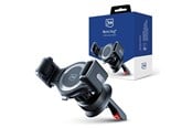 Puhelin - Muut lisävarusteet - 3mk Memo Hug car phone holder for air vent - black - 5903108516624