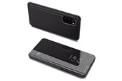 Puhelin - Kannet ja kotelot - Hurtel Clear View Case Flip Cover for Samsung Galaxy A03s (166.5) Black - 5907769338052