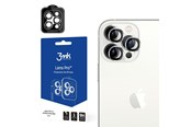 Puhelintarvikkeet - Näytönsuojat - 3mk Camera Glass for iPhone 13 Pro Max / 13 Pro 9H for  Lens Protection Pro Series Lens - Silver - 5903108452373