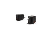 Puhelin - Adapterit & Laturit - UAG SRGE 30W 2Port USB-C - USB-A Wall Charger EU Black - 9B443511V4040