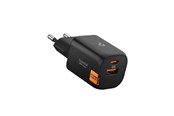 Puhelin - Adapterit & Laturit - Spigen Essential 35W Wall Charger EE352EU - black - ACH09463