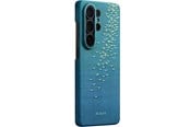 Puhelin - Kannet ja kotelot - PITAKA Edge Case - Lucid Blue Aaron Button - Samsung Galaxy S26 Ultra - KS2607U