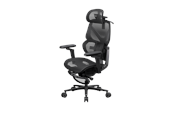 Pelituoli - TX3 Flex Pro Footrest - Musta - Mesh - 123 kg - TEGC-3089101.11