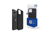 Puhelin - Kannet ja kotelot - 3mk Silicone Case for iPhone 11 Pro Max - black - 5903108498999