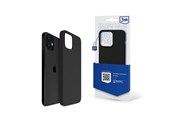 Puhelin - Kannet ja kotelot - 3mk Silicone Case for iPhone 12 mini - black - 5903108499002