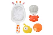 Vauva- ja taaperolelut - Fresh Kid Tub Fun! Giraffe fishing set 5 parts - 3505
