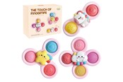 Vauva- ja taaperolelut - Fresh Kid Spinner toys Fantasy 3 pcs. - 3511