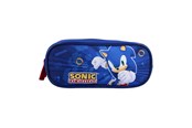 Lisätarvikkeet kouluun - Vadobag Sonic Still Unstoppable Pencil Case 2-Compartment - Blue - 155-01309