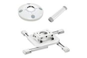 Projektoritarvikkeet & Kiinnikkeet - Chief Mini Universal RPA Projector Mount - Includes Projector Mount 6" Ceiling Plate and 3" Extension Column - White - KITAD003W+A623A62:A652