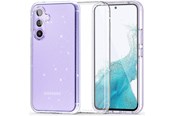 Puhelin - Kannet ja kotelot - Tech-Protect FlexAir Hybrid Case for Samsung Galaxy S23 FE - Clear Glitter - 9319456607031