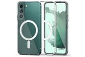 Puhelin - Kannet ja kotelot - Tech-Protect FlexAir Hybrid MagSafe Case for Samsung Galaxy S22 - Transparent - 9490713931561