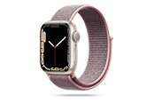 Smartwatch - Lisävarusteet - Tech-Protect Nylon Strap for Apple Watch 4 / 5 / 6 / 7 / 8 / 9 / SE (38/40/41 mm) - Pink - 0795787713693