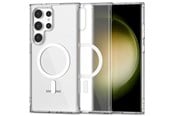 Puhelin - Kannet ja kotelot - Tech-Protect FlexAir Hybrid MagSafe Case for Samsung Galaxy S24 Ultra - Transparent - 5906203690503