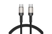 USB kaapelit - Tech-Protect  UltraBoost Evo Cable USB-C / USB-C PD 100W 5A 1m - Titanium - 5906203690633
