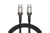 USB kaapelit - Tech-Protect  UltraBoost Evo USB-C / USB-C PD 100W 5A 2m Cable - Titanium - 5906203690640
