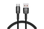 USB kaapelit - Tech-Protect UltraBoost Evo Cable USB-C / USB-A 100W 5A 1m - Black - 5906203690718