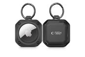 Puhelin - Kannet ja kotelot - Tech-Protect Rough Pro Case for Apple AirTag 1/2 with Wheel - Black - 5906203691333