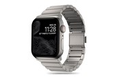 Smartwatch - Lisävarusteet - Tech-Protect  SteelBand Bracelet for Apple Watch 4 / 5 / 6 / 7 / 8 / 9 / SE / Ultra 1 / 2 (42/44/45/49 mm) - Titanium - 5906302300501