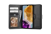 Puhelin - Kannet ja kotelot - Tech-Protect Wallet Case for Samsung Galaxy M15 5G - Black - 5906302308101