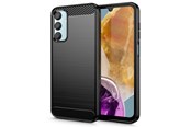 Puhelin - Kannet ja kotelot - Tech-Protect TPUCarbon Case for Samsung Galaxy M15 5G - Black - 5906302308118